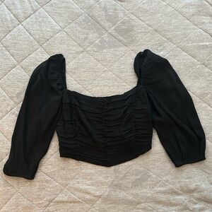 Aritzia cropped shirt